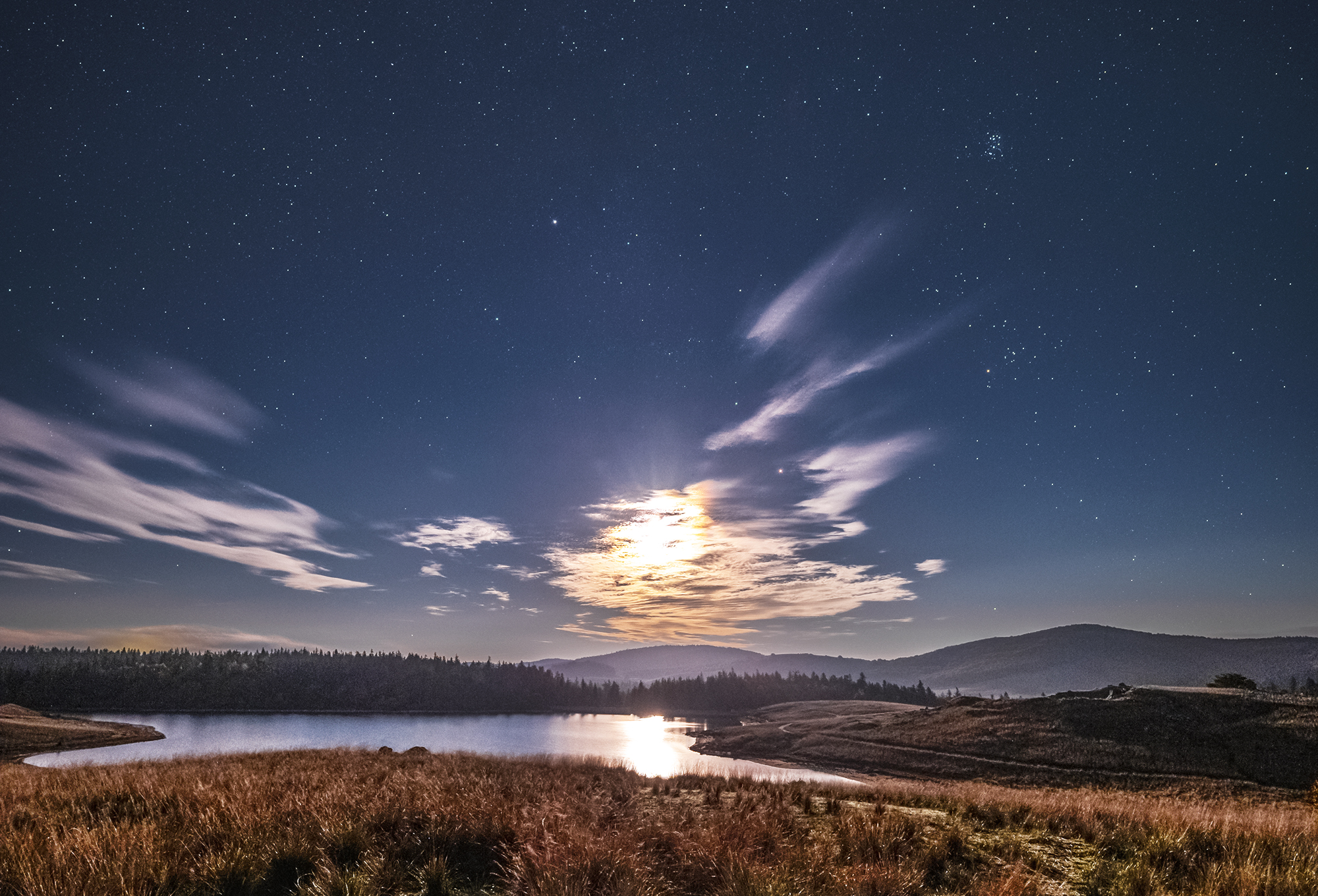 Lune Pleiades